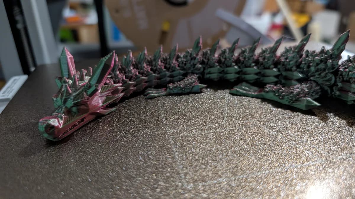 Hasil cetak Improved Crystal Dragon oleh user_3196568124