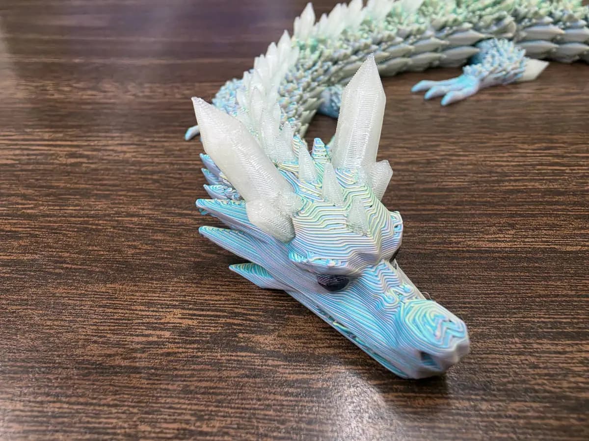 Hasil cetak Improved Crystal Dragon oleh user_2772015642