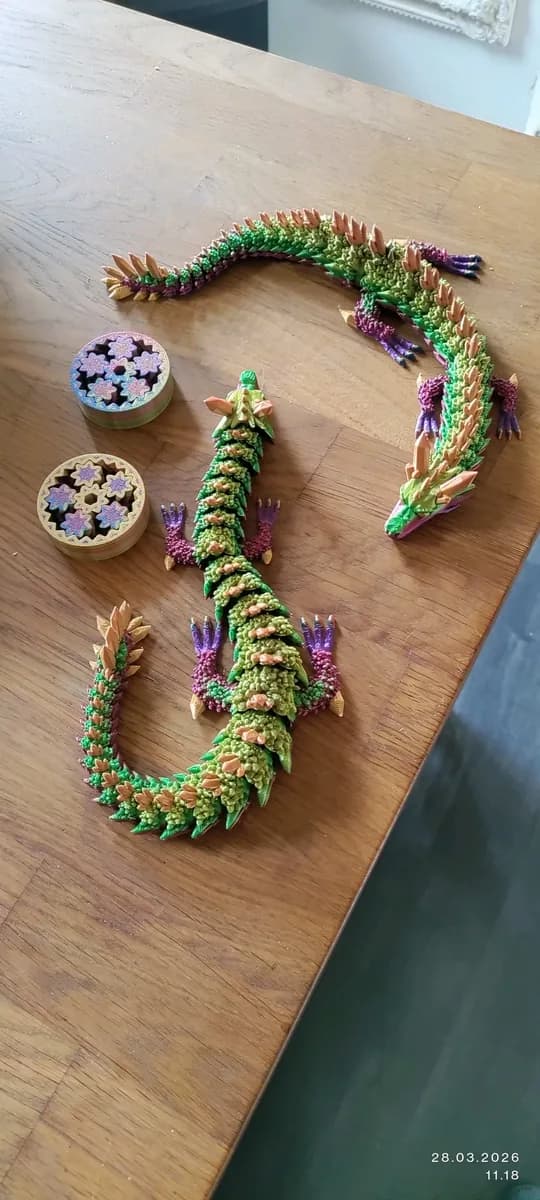Hasil cetak Improved Crystal Dragon oleh user_2505644006
