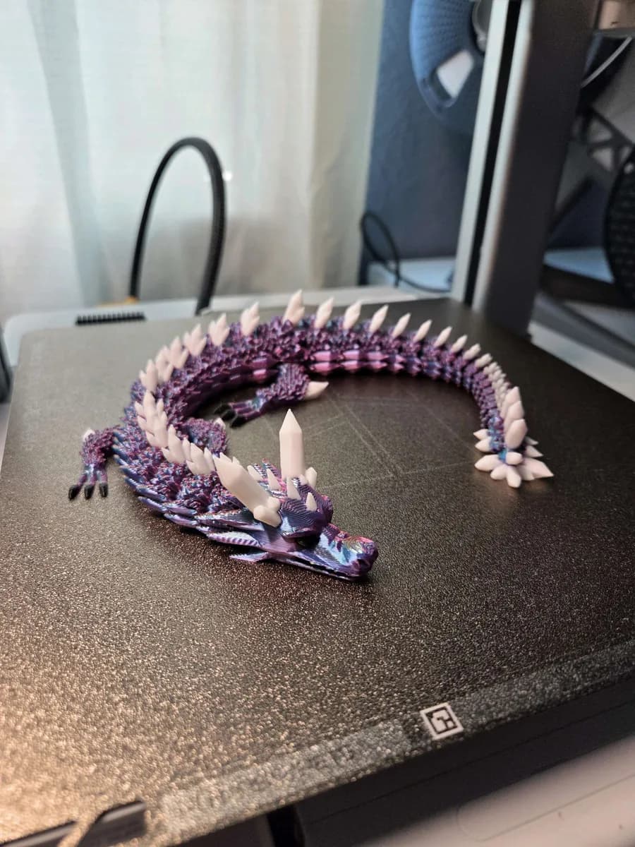 Hasil cetak Improved Crystal Dragon oleh Rhinoh22