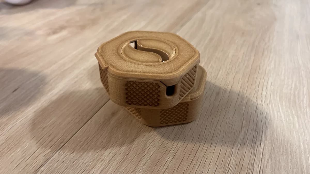 Hasil cetak Portable Cable Organizer / Winder oleh Joker3D