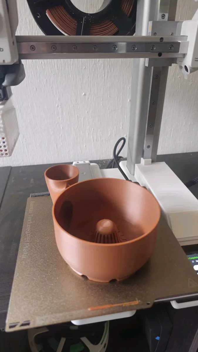 Hasil cetak Automatic vegetable and fruit washer- no supports and no assembly required (SMALL version) oleh DruckMors
