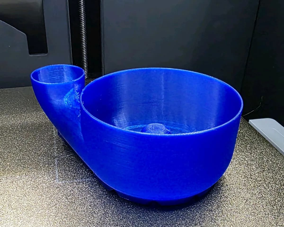 Hasil cetak Automatic vegetable and fruit washer- no supports and no assembly required (SMALL version) oleh Schneewolf1982