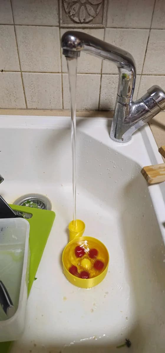 Hasil cetak Automatic vegetable and fruit washer- no supports and no assembly required (SMALL version) oleh RockShepherd