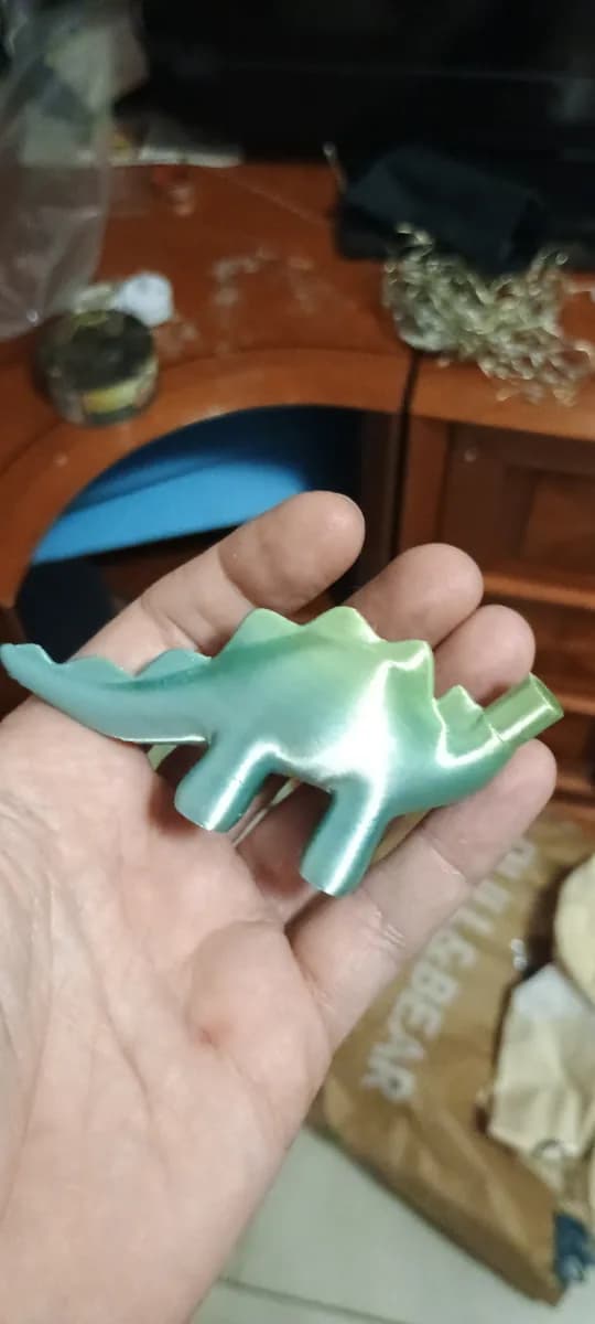 Hasil cetak Cute Stylized Dinosaur Toothbrush Holder oleh Donutz90