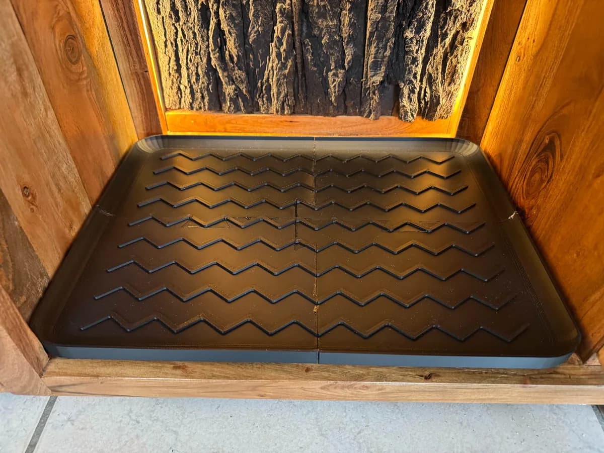 Hasil cetak Small Shoe Mat/Drip Tray oleh Brannigan