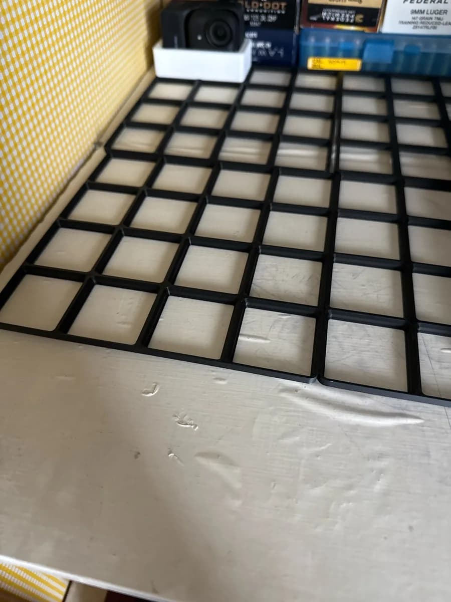 Hasil cetak Gridfinity Parametric Base Plate oleh user_3555757657