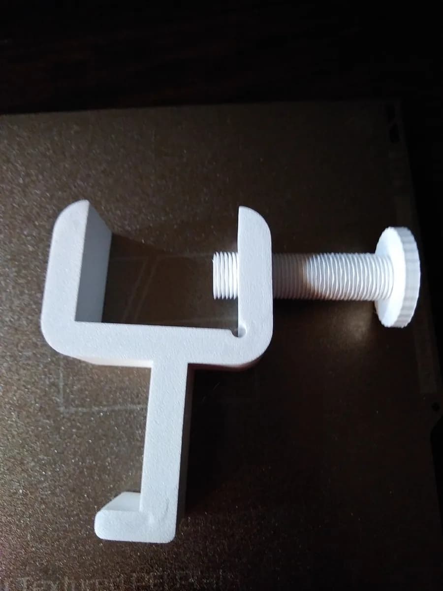 Hasil cetak Headphone side desk stand oleh Zethex