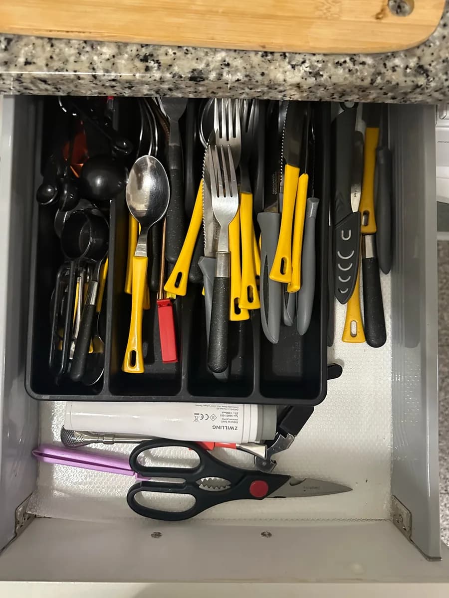 Hasil cetak Gridfinity Kitchen Drawer (Parametric) oleh bheret