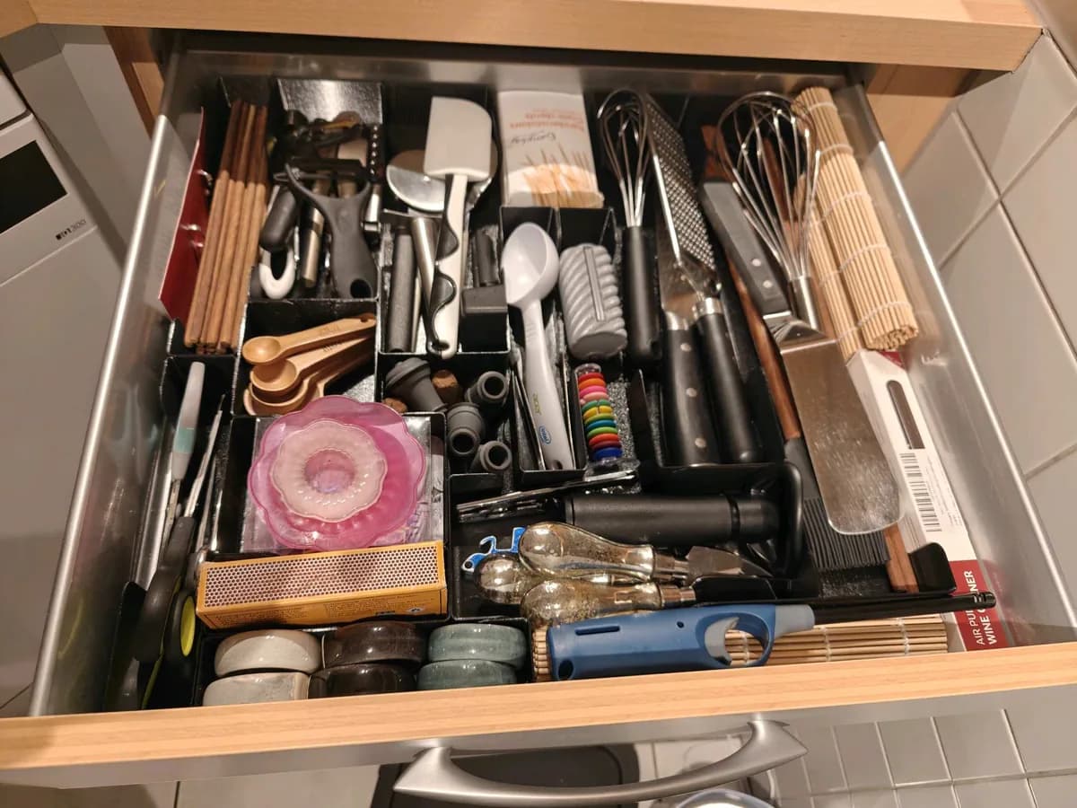 Hasil cetak Gridfinity Kitchen Drawer (Parametric) oleh mccprod