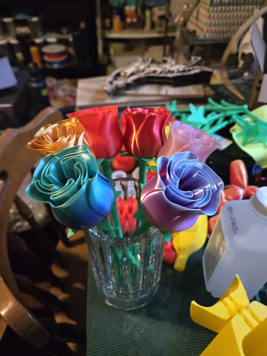 Hasil cetak Beautiful Rose w Stem - International Woman’s Day oleh Griffsimons