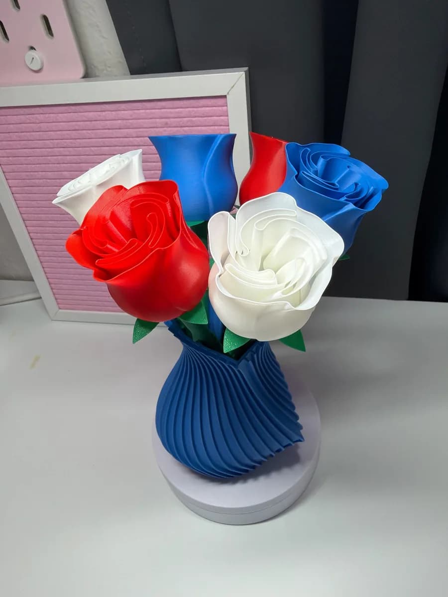 Hasil cetak Beautiful Rose w Stem - International Woman’s Day oleh user_417186912