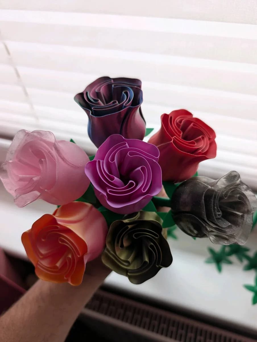 Hasil cetak Beautiful Rose w Stem - International Woman’s Day oleh Juggernaut