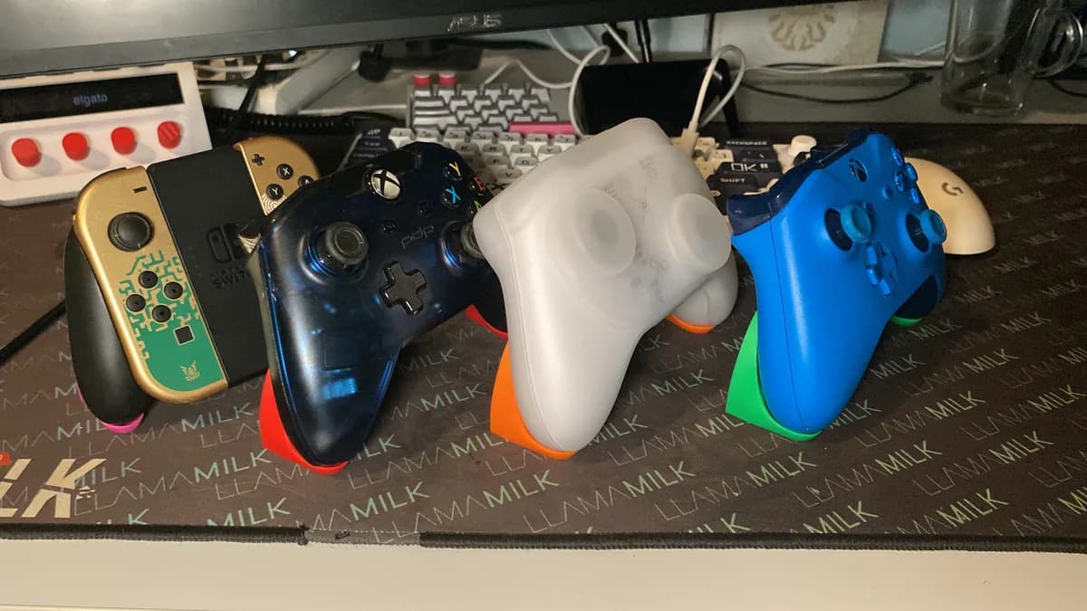 Hasil cetak Xbox Invisible Stand / Holder Controller ORIGINAL oleh LlamaMelk