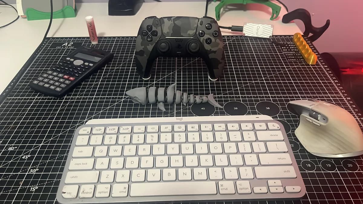 Hasil cetak Xbox Invisible Stand / Holder Controller ORIGINAL oleh am_lab